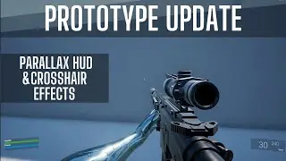 Unreal Engine Prototype Update - Curved Parallax HUD Effects