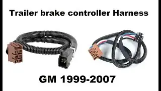 Trailer brake controller adapter install 1999-2007 GM truck and SUV