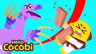 🦖 Therizinosaurus | Dinosaur Songs | Big Sharp Claws | Kids Songs | Hello Cocobi