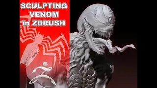 Venom - ZBRUSH Speed Sculpt Time Lapse