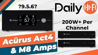 Acūrus ACT4 & M8 Amplifiers