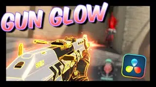 Free Gun Glow NO PLUGINS (Davinci Resolve 18) #valorant