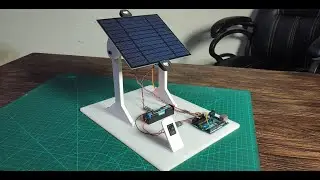 Automatic Sun Tracking Solar Panel project with LDR sensor