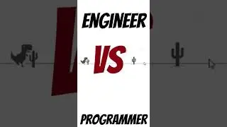 PROGRAMMER vs ENGINEER! 