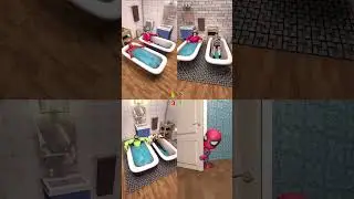 Scary Teacher vs Dad is Not Letting Spiderman Relax