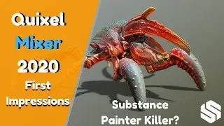 QUIXEL MIXER 2020 IS HERE!🔥 FIRST IMPRESSIONS 🔥[IS IT THE SUBSTANCE PAINTER KILLER?]