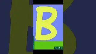 Russian Alphabet Animation | letter B (ve)