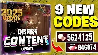 🎁2025 UPDATE🎁✨DOORS CODES 2025✨ | WORKING CODES FOR DOORS  IN JANUARY 2025 | CRAZY GAMER - ROBLOX