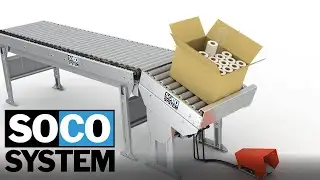 Пневматический наклоняемый упаковочный стол, SocoSystem (Дания)