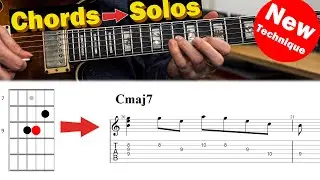 How To Make Jazz Licks From Easy Chord Shapes