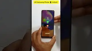 How To Unlock Samsung All Phones When You Forgot Pattern #shortsvideo #patternlockremove