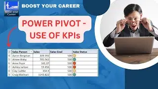 Power Pivot | How to use KPIs in Power Pivot | combining data using power pivot