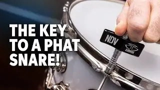 How to Get a PHAT Snare Drum Sound with Only Your Tuning Key