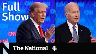 CBC News: The National | Biden-Trump presidential debate