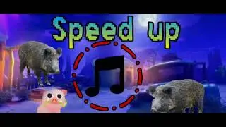 Бігає по полю весело кабанчик (Speed Up)