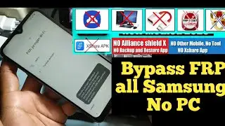 All samsung frp bypass without pc 2023