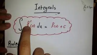 Integrals | Rules 1,2,3,4 | Part 1