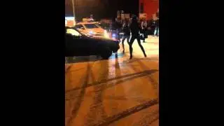 Bandit жгет , встреча Бокоходов и взрыв колеса BMW e34