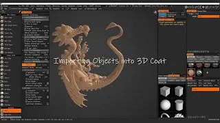 Importing objects into 3D Coat