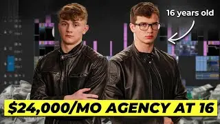 How These 16 Year Olds Built a $24,000/month Editing Agency