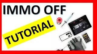 IMMO OFF  MANUAL de uso de COMO HACERLO | UPA USB  /ELIMINAR / ANULAR  el IMMOVILIZADOR