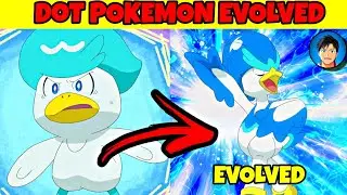 Dot Quaxly EVOLVED | Pokemon horizons | Eposide 59