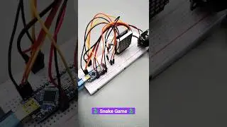 Make an Epic Snake Game with Arduino – You Wont Believe What Happens Next 🐍🤯 #diy #arduino #gaming