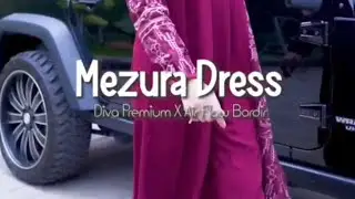 Baju Gamis Lebaran Mezura Dress by Arrafi