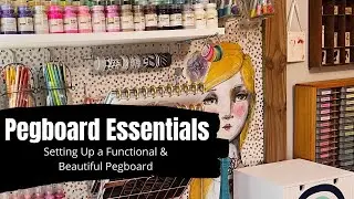 Pegboard Essentials || Craft Room Organization