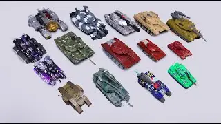 Welcome to my Tank world！Transformers Tank toys review stop moiton animation.