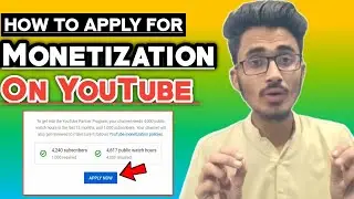 How To Apply For Monetization On YouTube 2021 | YouTube Channel Ko Kaise Monetize Kare