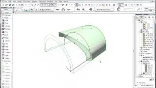 The ARCHICAD Shell Tool - Drag/rotate/mirror/offset shell contour polygons