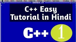 intro to c++ | Easy c++ tutorial in hindi | C++ tutorial for beginners in hindi