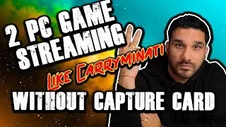 How To Do 2 PC Game Streaming Without Capture Card - Hindi