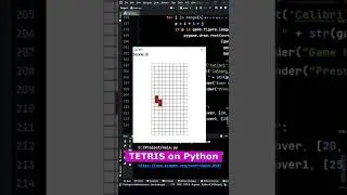 Tetris on Python, Easy with Pygame