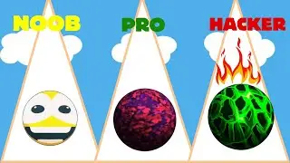 NOOB vs PRO vs HACKER - Marble Run