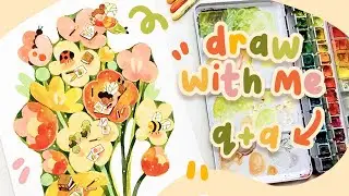 Draw With Me | Chatty Q&A special!