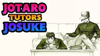 Jotaro Tutors Josuke - (JJBA Comic Dub)