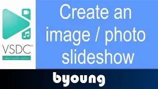 Create a photo / image slideshow using VSCD Video Editor. Upload in bulk, apply transitions &