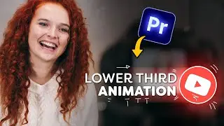 Animate a LOWER THIRD: Advanced Premiere Pro Tutorial