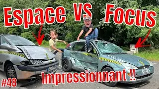 ON SATELLISE UN ESPACE DANS UNE FOCUS !! 😱 IMPRESSIONNANT ! 🔥😈🔥 - Quesqu'on casse #48