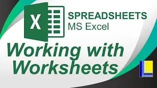 MS Excel | Working with Worksheets