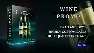 Wine Promo | After Effects | Premiere Pro