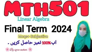 Mthh501 Final Term Preparation 2024|||#mth501 #finalterm #2024