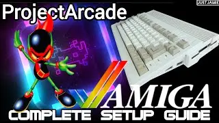 Project Arcade ☆ Amiga + CD32 Complete Tutorial 2024 #projectarcade #amiga #emulator