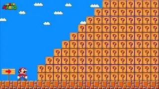 Can Mario Collect 999 item Blocks in New Super Mario Bros Wii?