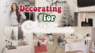 2022 Christmas Decorate with Me 🎄 DECORATING MY NEW HOME FOR CHRISTMAS ✨