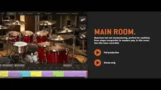 Toontrack EZdrummer 3 Sound DEMO (Main Room)