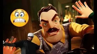 Hello Neighbor VR Funny Moments & Jump Scares