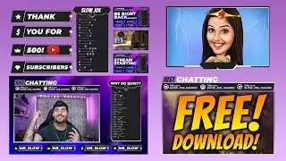 Free Twitch Overlays Pack | Thank You For 500 Subscribers!